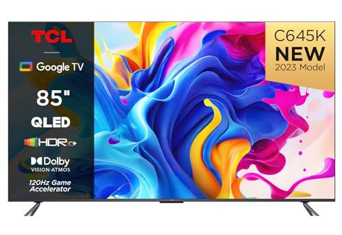 TCL 85C645K: 85-Inch QLED 4K Ultra HD Smart TV